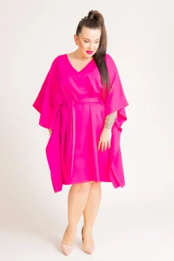 Damskie Polski Amarantowa Tunika KIMI