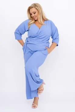 Damskie Polski Baby blue Komplet BELUSTO