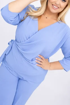 Damskie Polski Baby blue Komplet BELUSTO