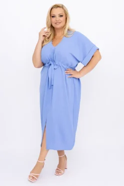 Polski Baby blue Sukienka MICHIGAN