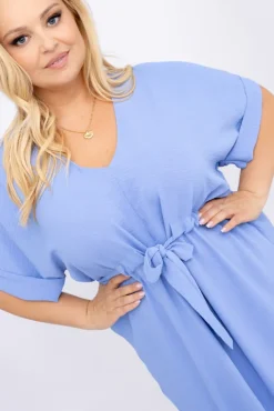 Polski Baby blue Sukienka MICHIGAN