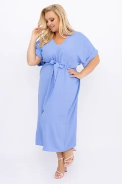 Polski Baby blue Sukienka MICHIGAN