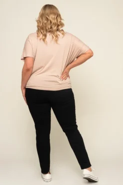 Damskie Polski Beżowa Bluzka CILIO