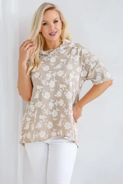 Damskie Polski Beżowa Bluzka SEGERI