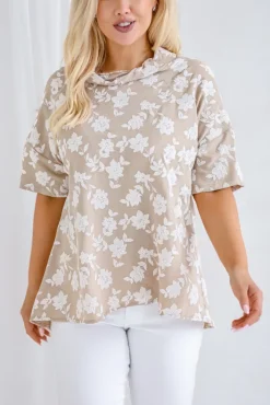 Damskie Polski Beżowa Bluzka SEGERI