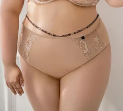 Polski Beżowe Figi CAMA Wysoki Stan