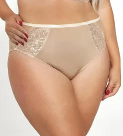 Polski Beżowe Figi OPAL Wysoki Stan