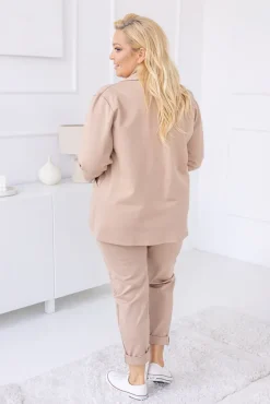 Damskie Polski Beżowe Spodnie BAKIOLA