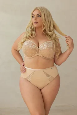 Polski Beżowy Biustonosz DOLCE Soft Full Cup