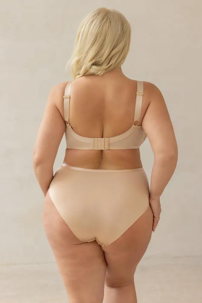 Polski Beżowy Biustonosz DOLCE Soft Full Cup