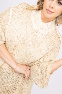 Damskie Włoski Sweter z półgolfem FERIN