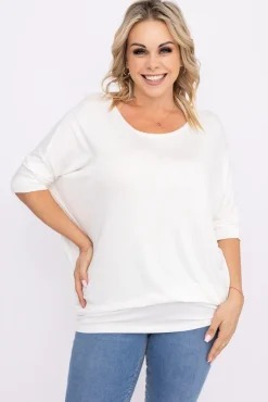 Damskie Polski Biała Bluzka BARIOSA