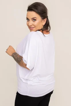 Damskie Polski Biała bluzka CILIO