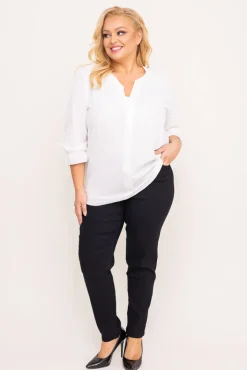 Damskie Polski Biała Bluzka CRYNO