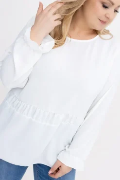 Damskie Włoski Biała Bluzka ZARMI