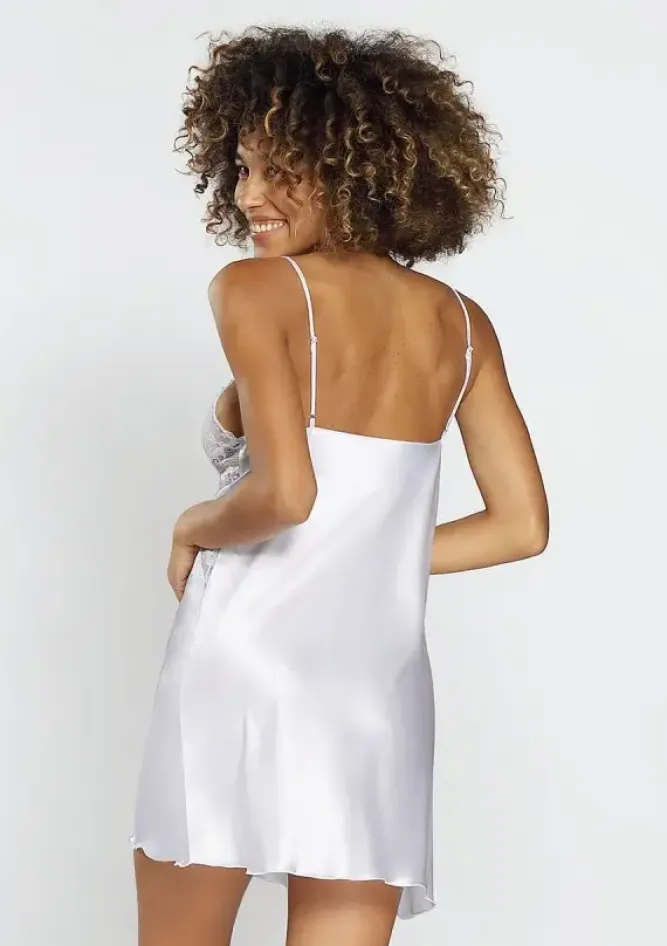 Polski Biała Halka satynowa ADELAIDE