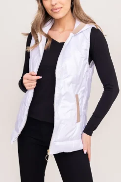 Damskie Polski Biała Kamizelka APERI