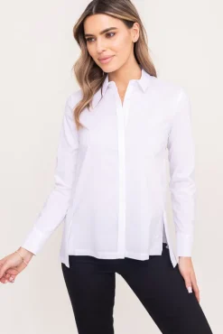 Damskie Polski Biała Koszula NYMERO