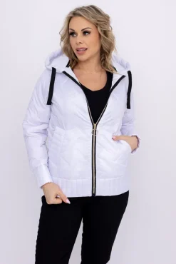 Damskie Polski Biała Kurtka wiosenna VEDERI