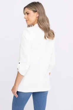 Damskie Polski Biała Marynarka LOTI