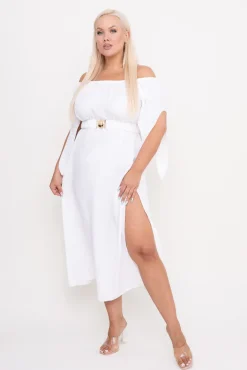 Polski Biała Sukienka AMELI