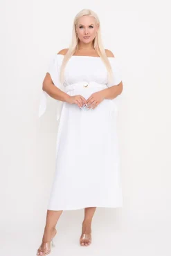 Polski Biała Sukienka AMELI