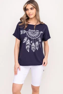 Damskie Włoski Białe Spodnie rybaczki DELMI