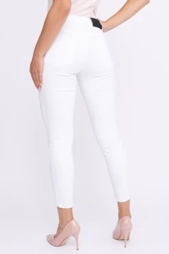 Damskie Polski Białe Spodnie SONTI 7/8