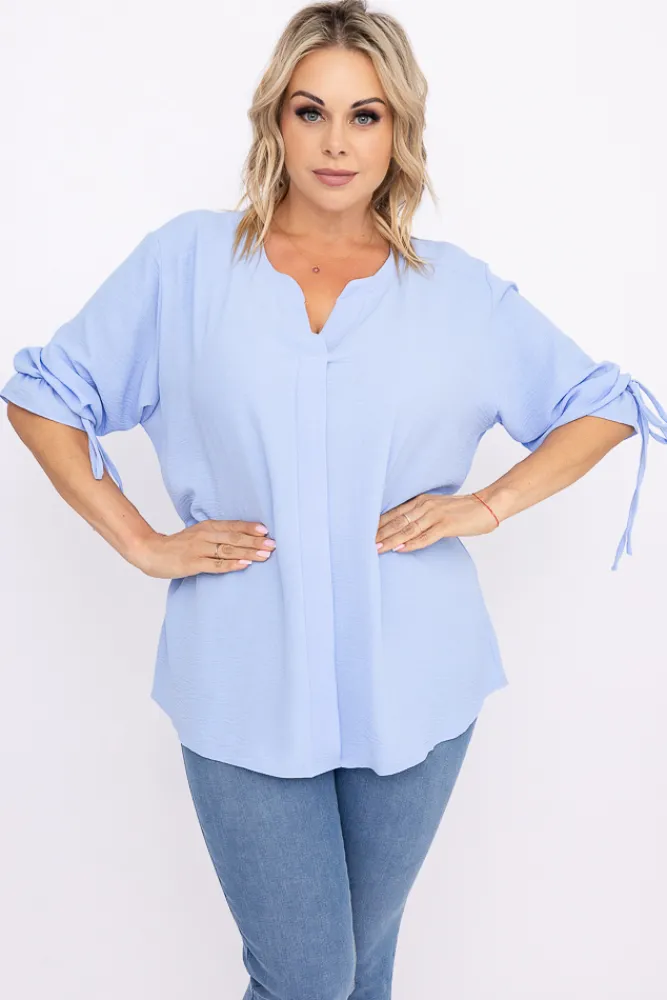 Damskie Polski Błękitna Bluzka CRYNO