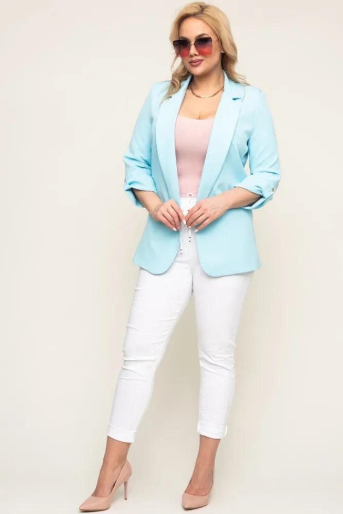 Damskie Polski Błękitna Marynarka LOTI