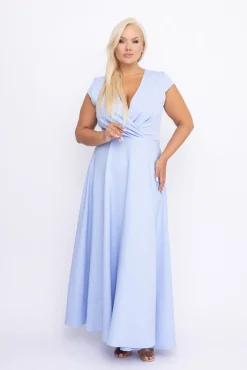 Polski Błękitna Sukienka LOREDANA