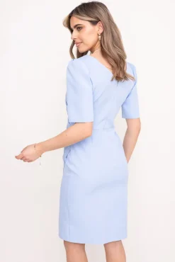 Polski Błękitna Sukienka MERIVEA
