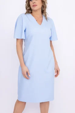 Polski Błękitna Sukienka PARMI
