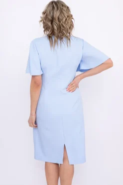Polski Błękitna Sukienka PARMI