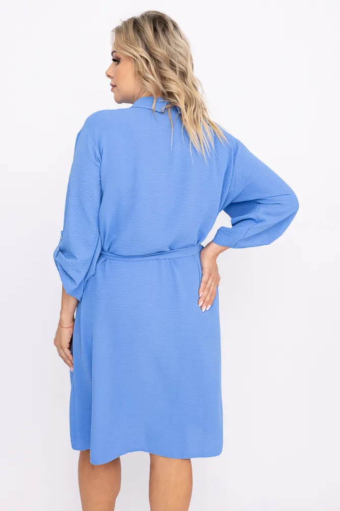 Polski Błękitna Sukienka POWER