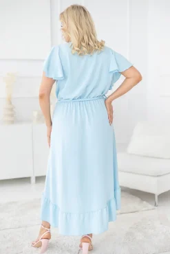 Polski Błękitna Sukienka RHODIO