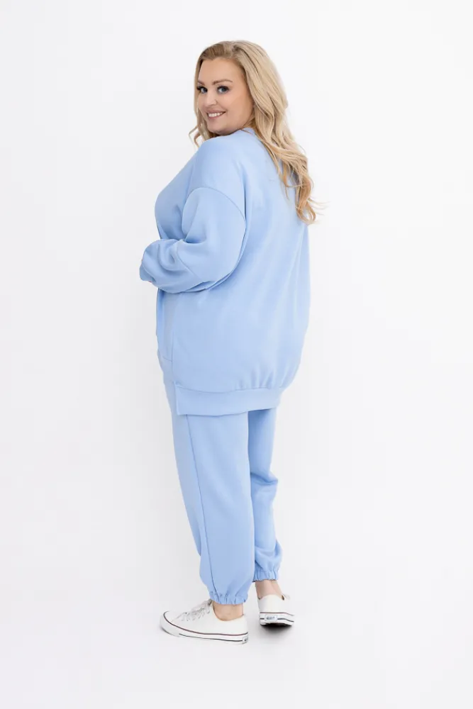 Damskie Włoski Błękitny Dres TEMILA