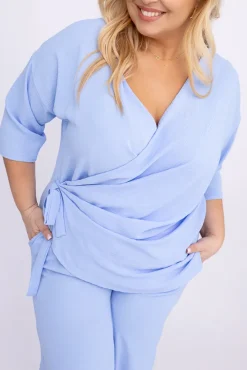 Damskie Polski Błękitny Komplet BELUSTO