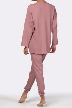 Polski Bladoróżowa Piżama z długimi spodniami HEMENY