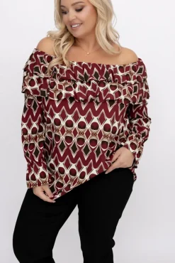 Damskie Włoski Bluzka BASTIA Wzór 6