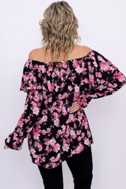 Damskie Włoski Bluzka hiszpanka BERNEDI Wzór 2