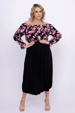 Damskie Włoski Bluzka hiszpanka BERNEDI Wzór 2