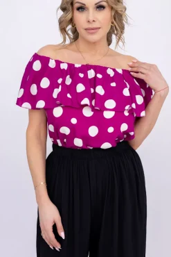 Damskie Włoski Bluzka hiszpanka TAMARIS Wzór 8