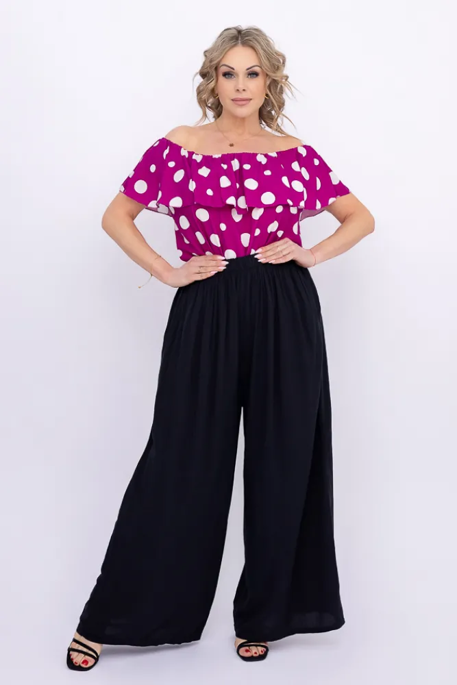 Damskie Włoski Bluzka hiszpanka TAMARIS Wzór 8