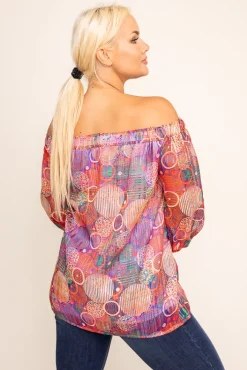 Damskie Polski Bluzka LEGUZI Wzór 1