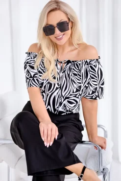 Damskie Polski Bluzka SANTALIA Wzór 2