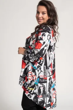 Damskie Polski Bluzka TYPIRO Wzór 1