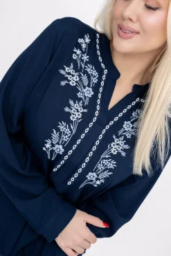 Damskie Bluzka z haftem IRIALI Wzór 1