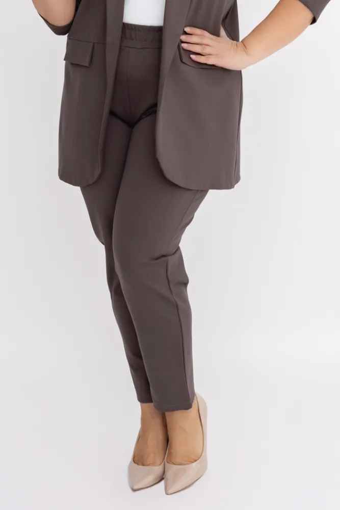 Damskie Polski Brunatne Spodnie CINTA