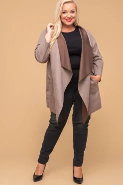 Damskie Polski Brązowa Narzutka BAY